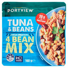 Tuna With 4 Bean Mix 160g